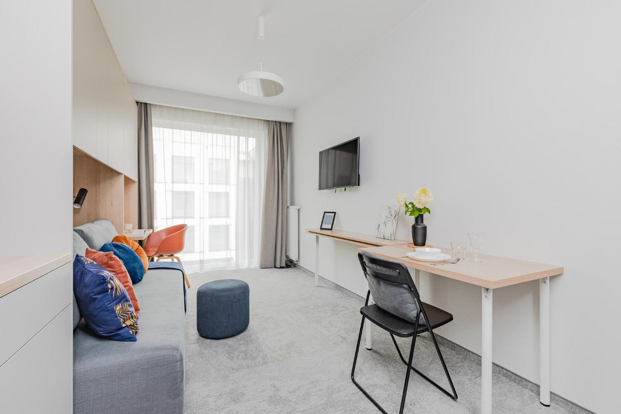 Appartamento Superapart Wilanow Ministudio, Medicover, Swiatynia Opatrznosci *